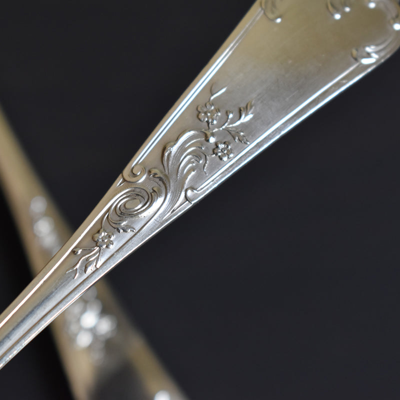 Antique Silver Plated Spoon BONNEL