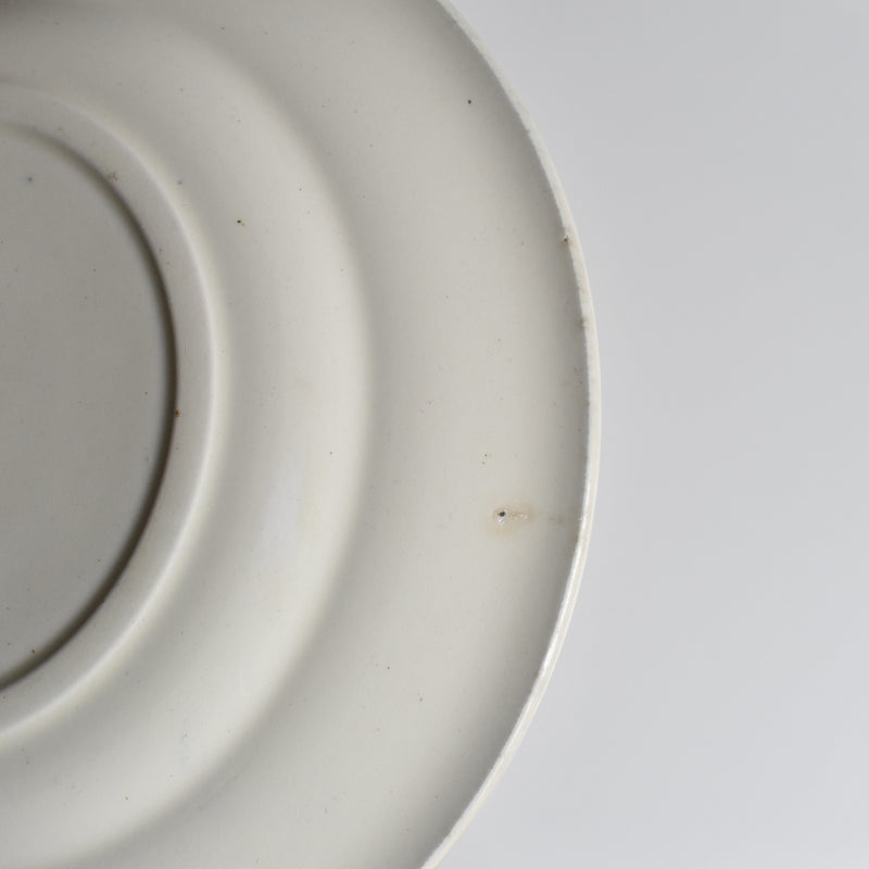 Antique Plate SG Choisy le Roi Clairfontaine Fleurs