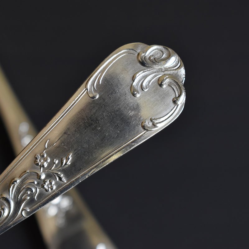 Antique Silver Plated Spoon BONNEL