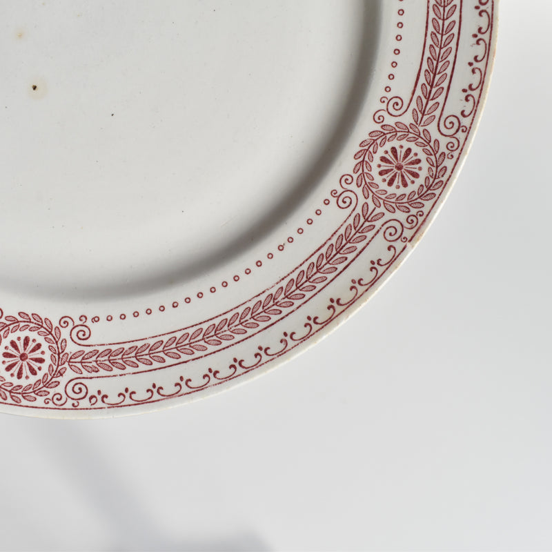 アンティークデザートプレート U&Cサルグミンヌ Carina B