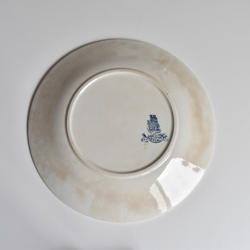 Antique Plate Gien Austerlitz D