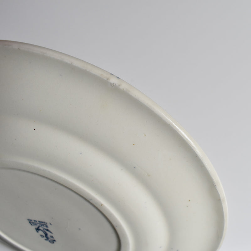 Antique Plate SG Choisy le Roi Clairfontaine Fleurs