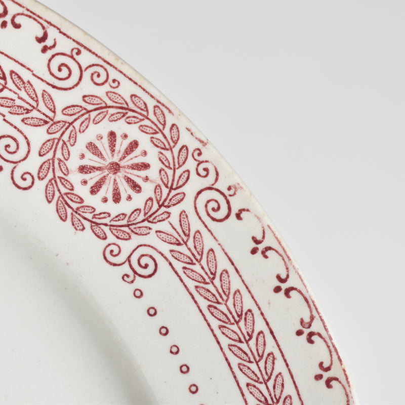 アンティークデザートプレート U&Cサルグミンヌ Carina B