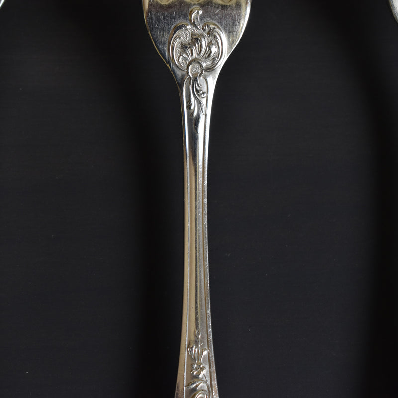 Antique Silver Plated Fork BONNEL