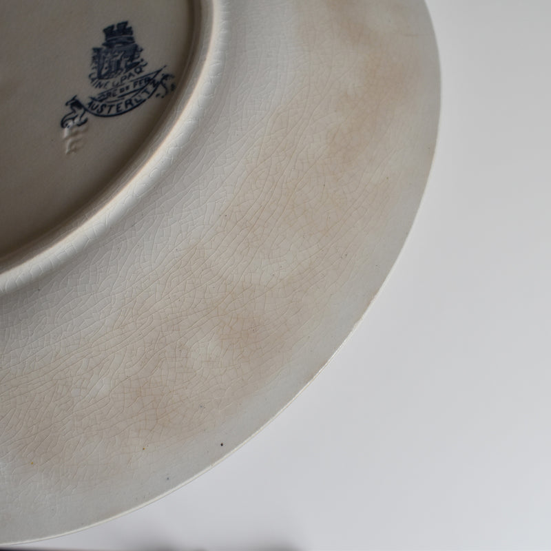Antique Plate Gien Austerlitz D