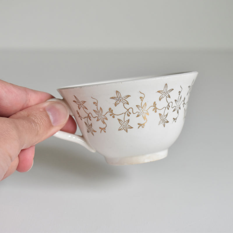 Vintage Coffee Cup - Digoin & Sarreguemines A