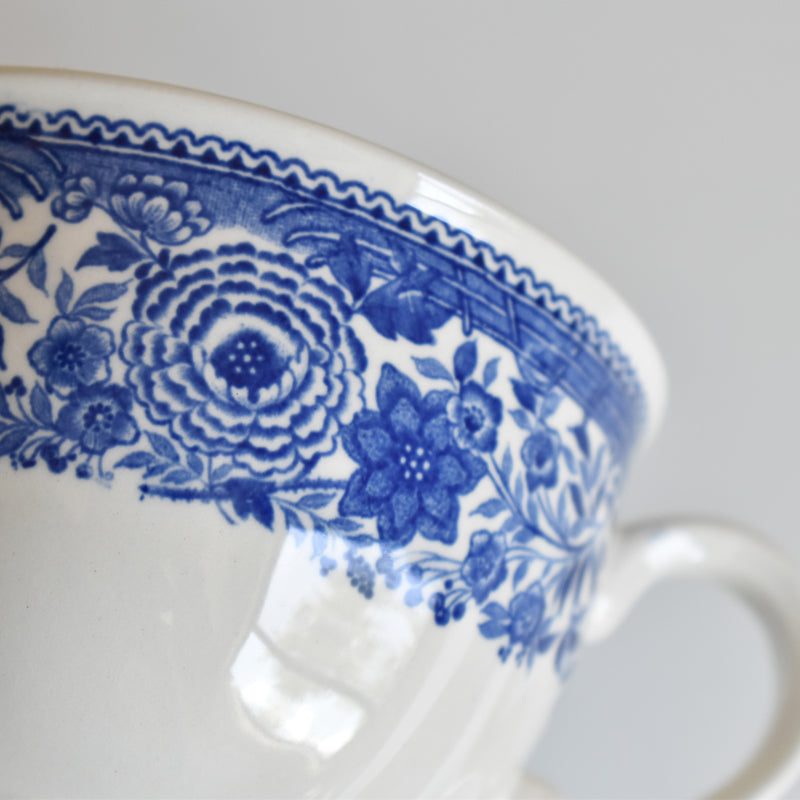 Vintage Teacup & Saucer Villeroy & Boch Burgenland B