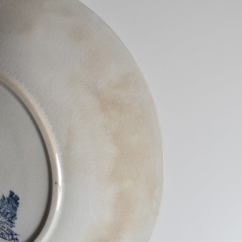 Antique Plate Gien Austerlitz D