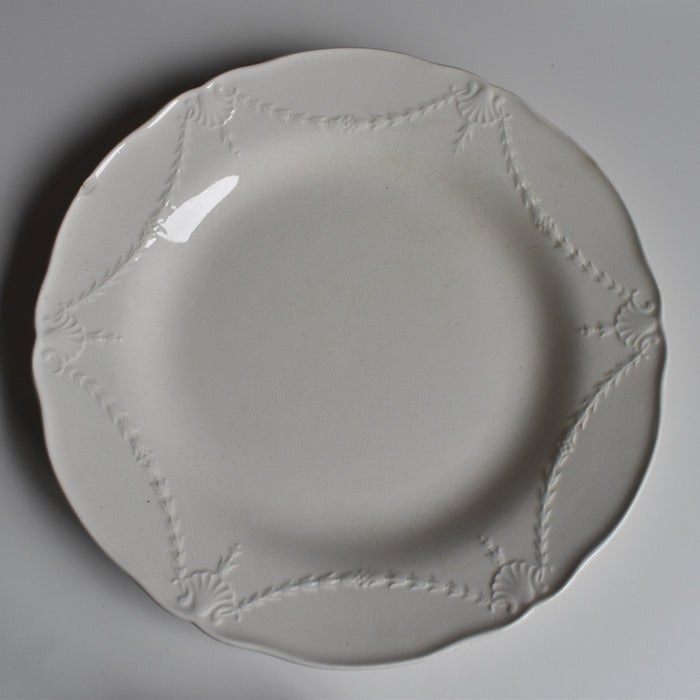 アンティークプレート ミントン クリームウエア E