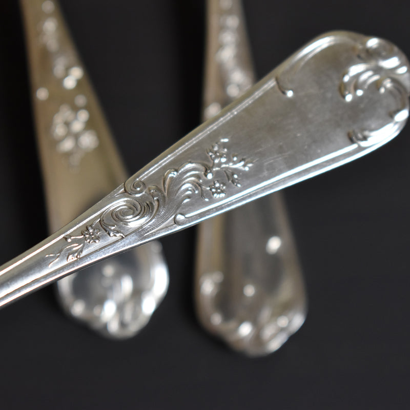 Antique Silver Plated Fork BONNEL