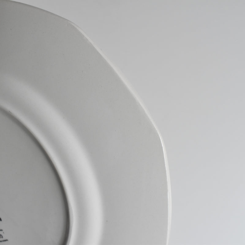 Vintage Plate Digoin & Sarreguemines Odile D