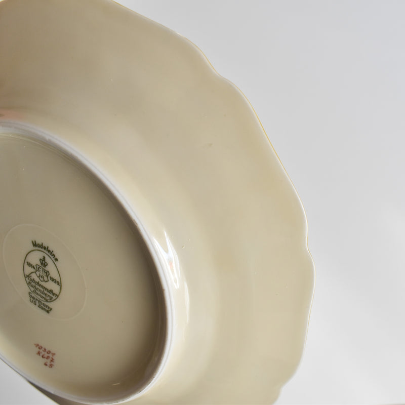 Vintage Dessert Plate Hutschenreuther Germany Madelaine 17.5