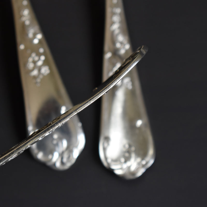 Antique Silver Plated Fork BONNEL