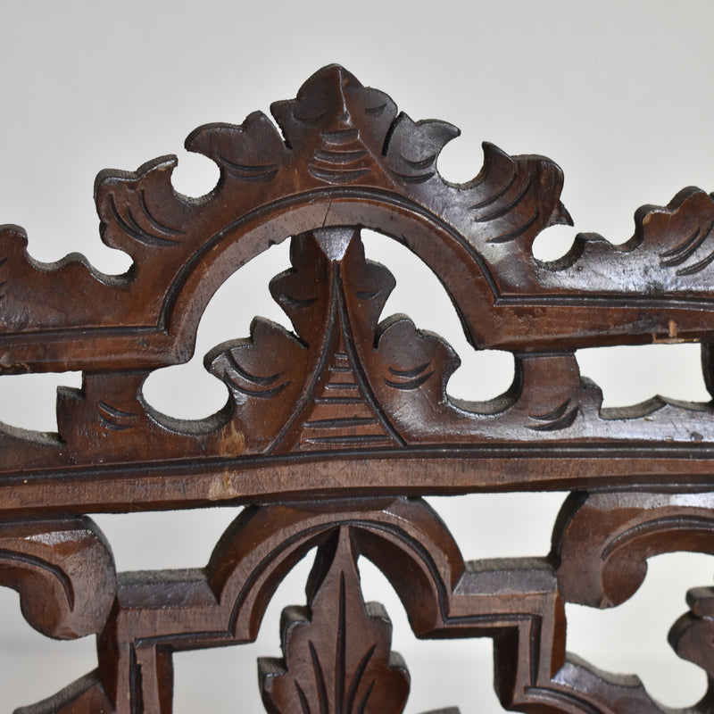 アンティーク　壁掛け　スモールシェルフ