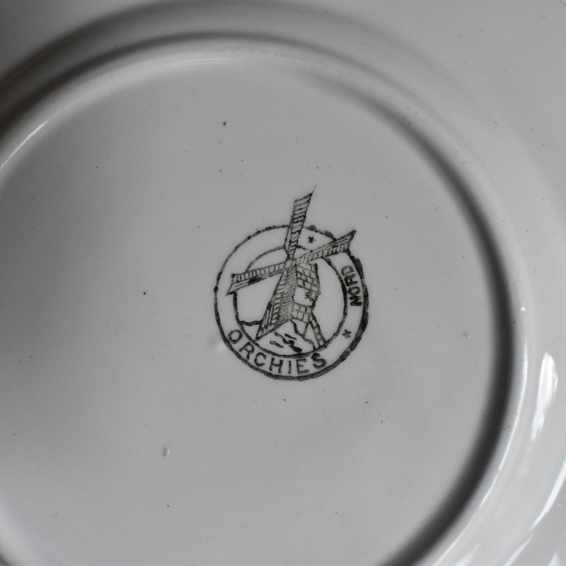 Antique Dessert Plate, Orchies C