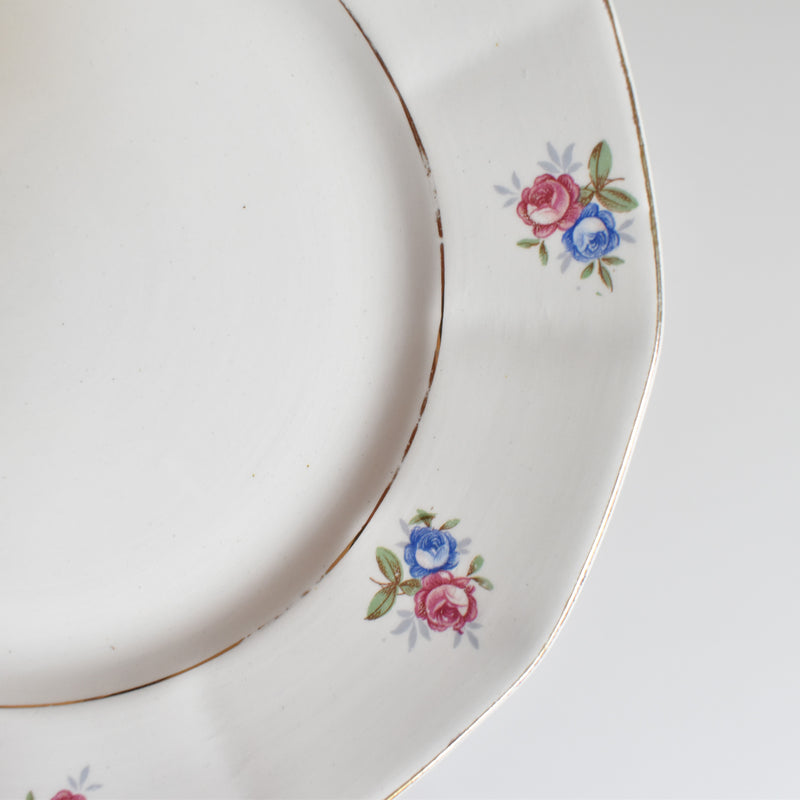 Vintage Dessert Plate Digoin & Sarreguemines 9123 E