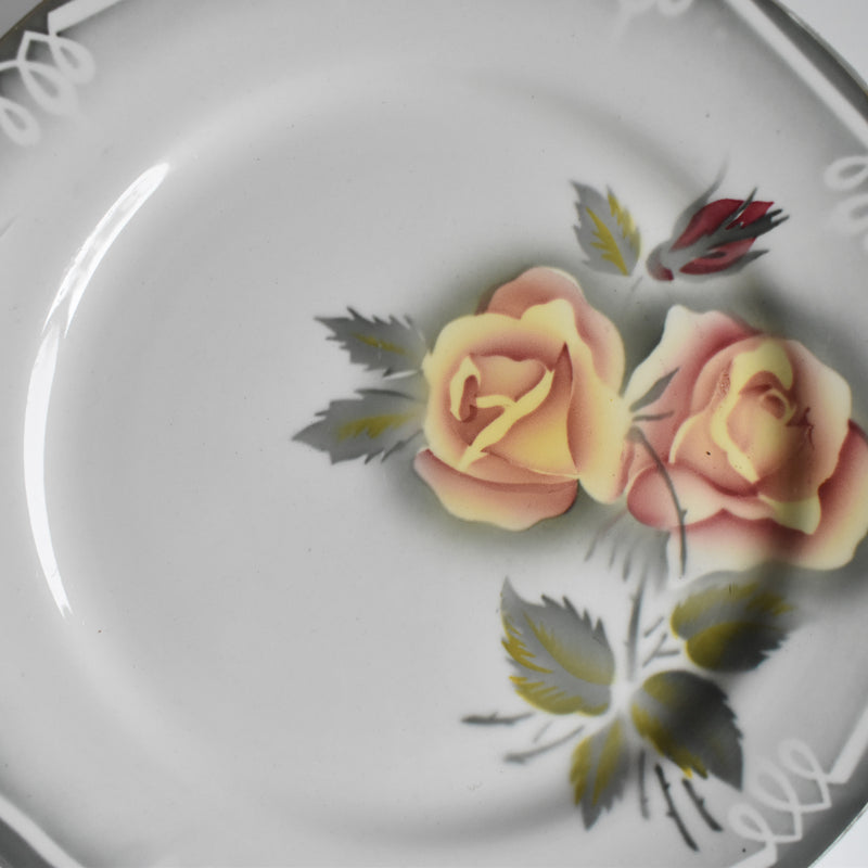 Vintage Plate Digoin & Sarreguemines Odile D