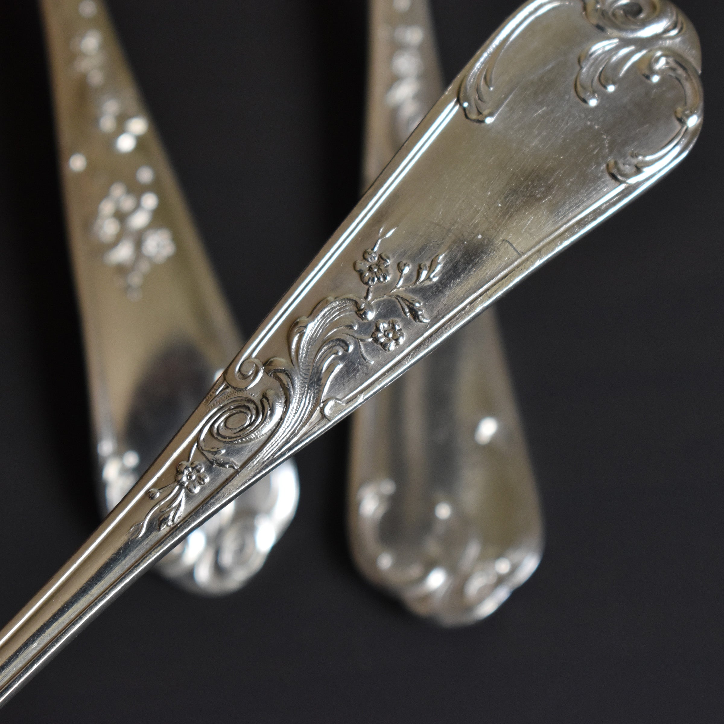 アンティーク銀メッキフォーク BONNEL — Loane Interior