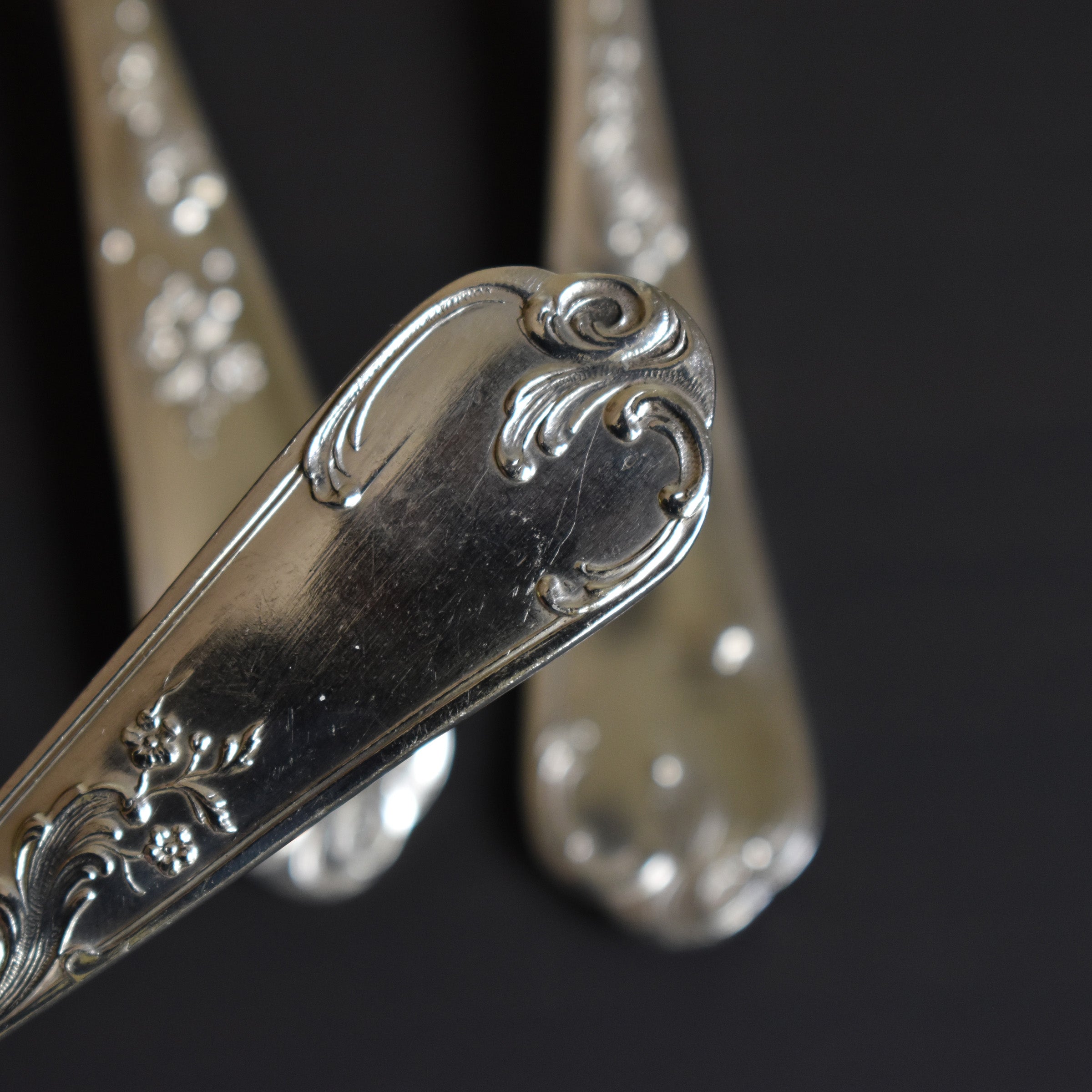 アンティーク銀メッキフォーク BONNEL — Loane Interior