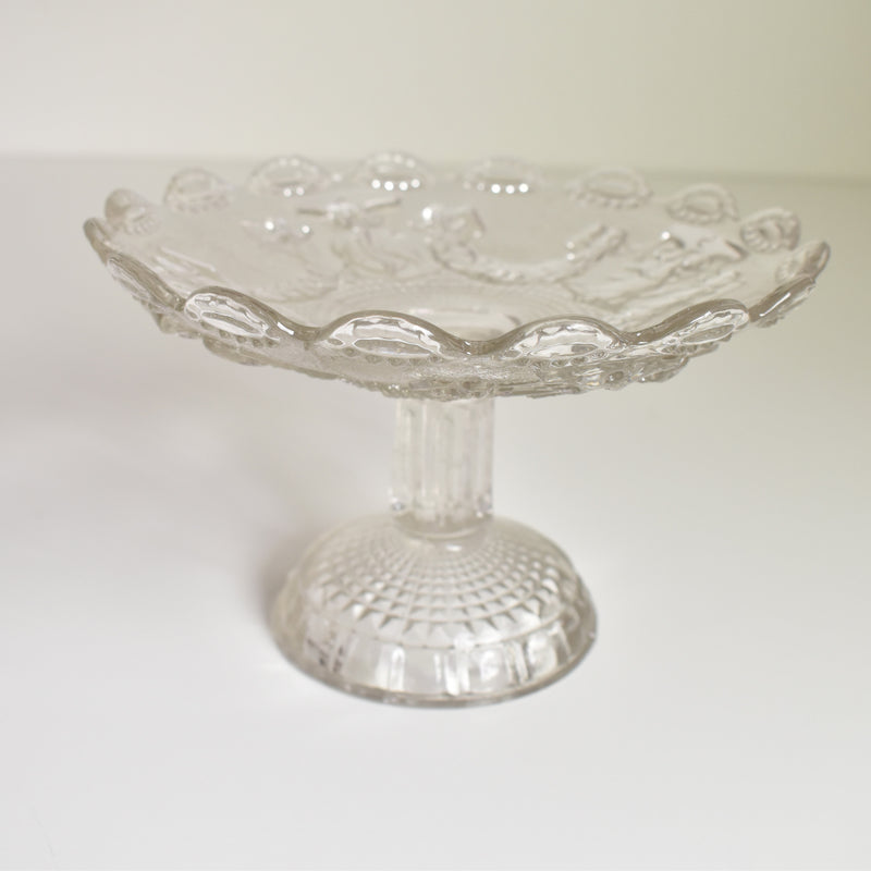 Vintage Glass Compote