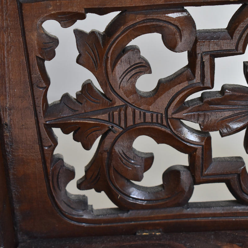 アンティーク　壁掛け　スモールシェルフ