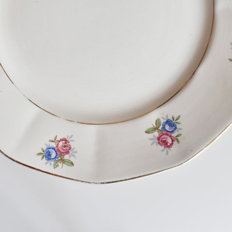 Vintage Dessert Plate Digoin & Sarreguemines 9123 E