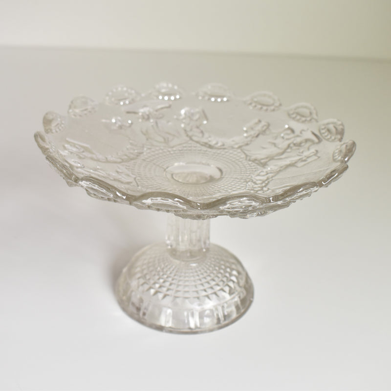 Vintage Glass Compote