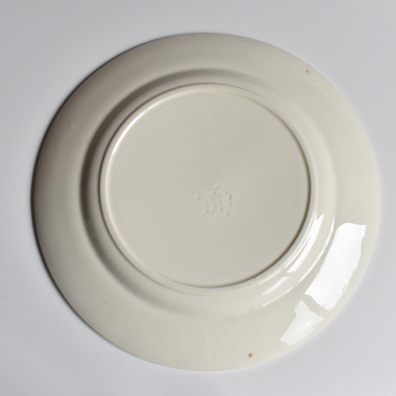 Antique Plate R&S Clairefontaine Kioto (Brown)
