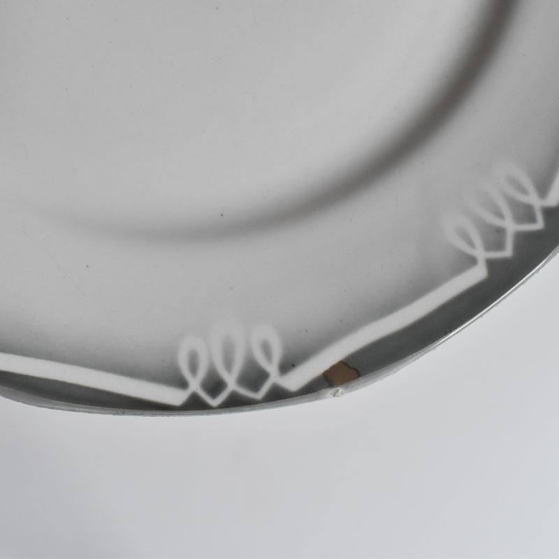Vintage Plate Digoin & Sarreguemines Odile D