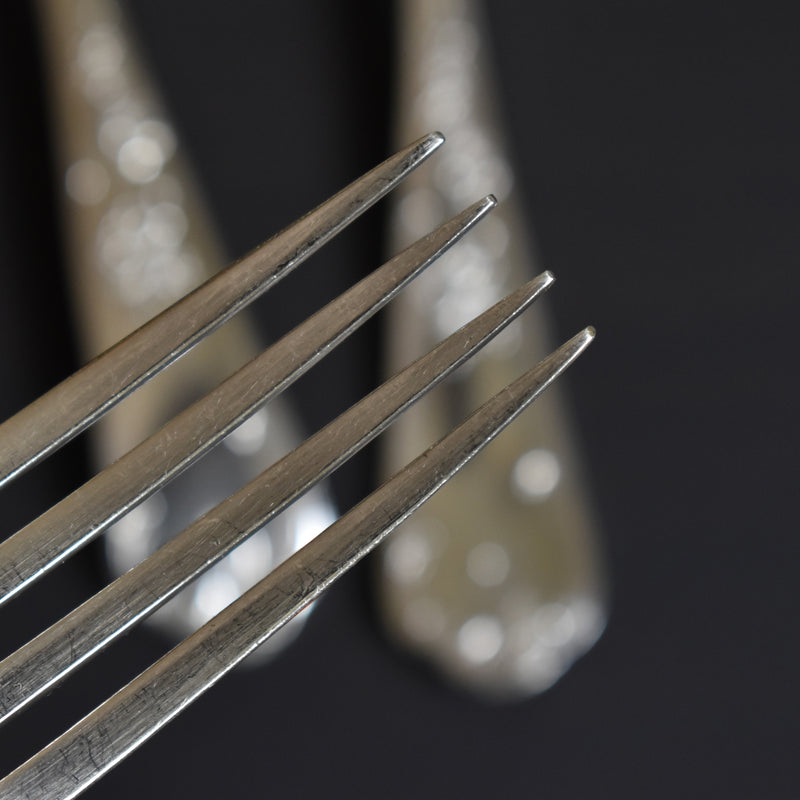 Antique Silver Plated Fork BONNEL