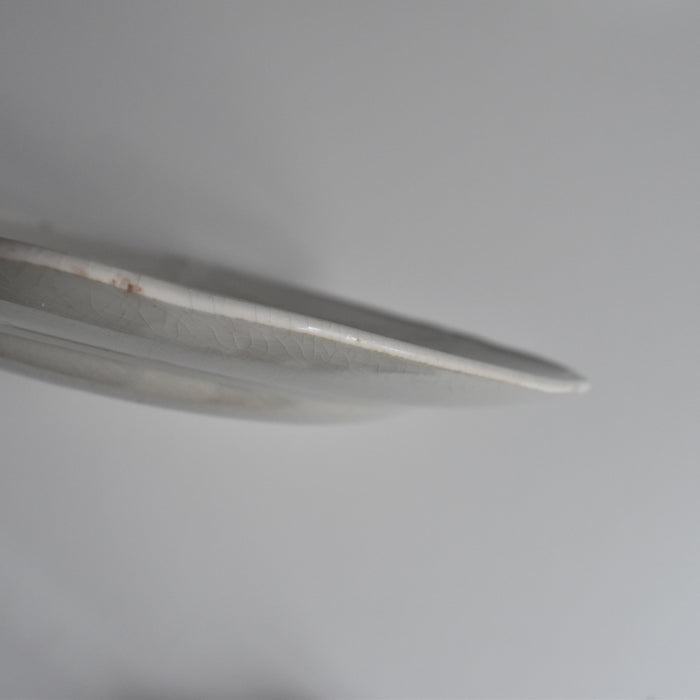 アンティークプレート ミントン クリームウエア E