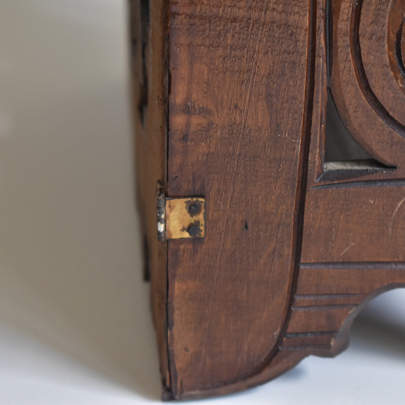 アンティーク　壁掛け　スモールシェルフ