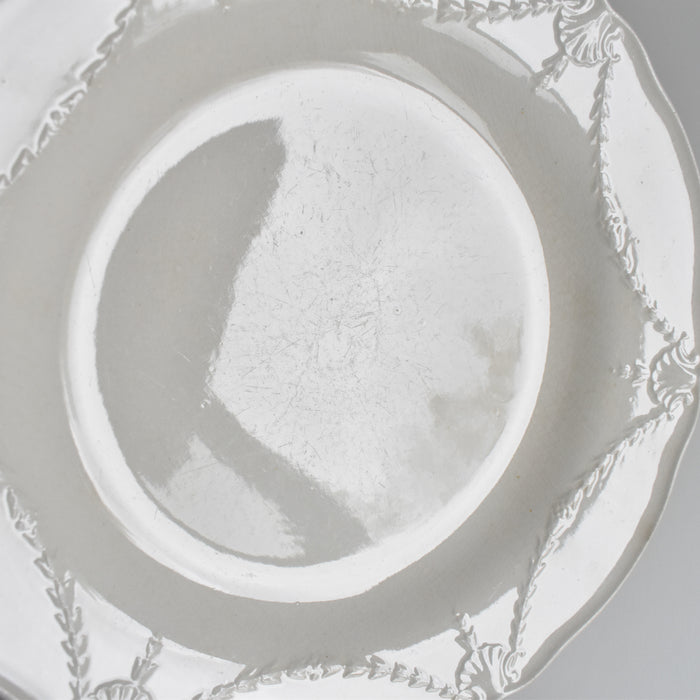 アンティークプレート ミントン クリームウエア E