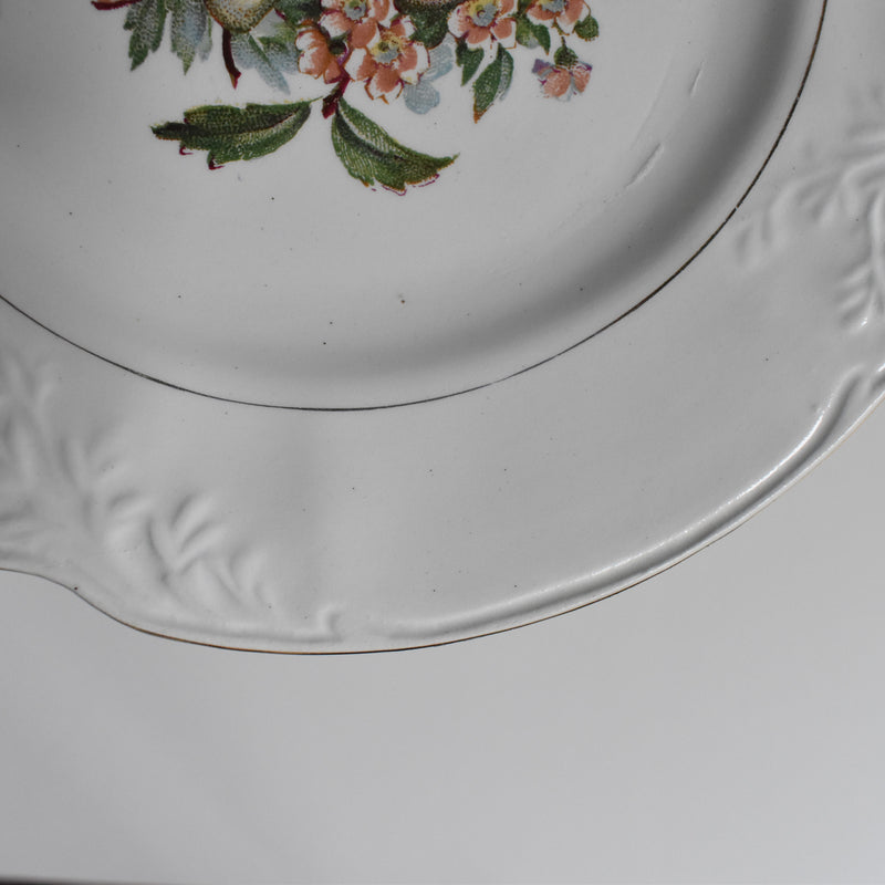 Antique Dessert Plate, Orchies C