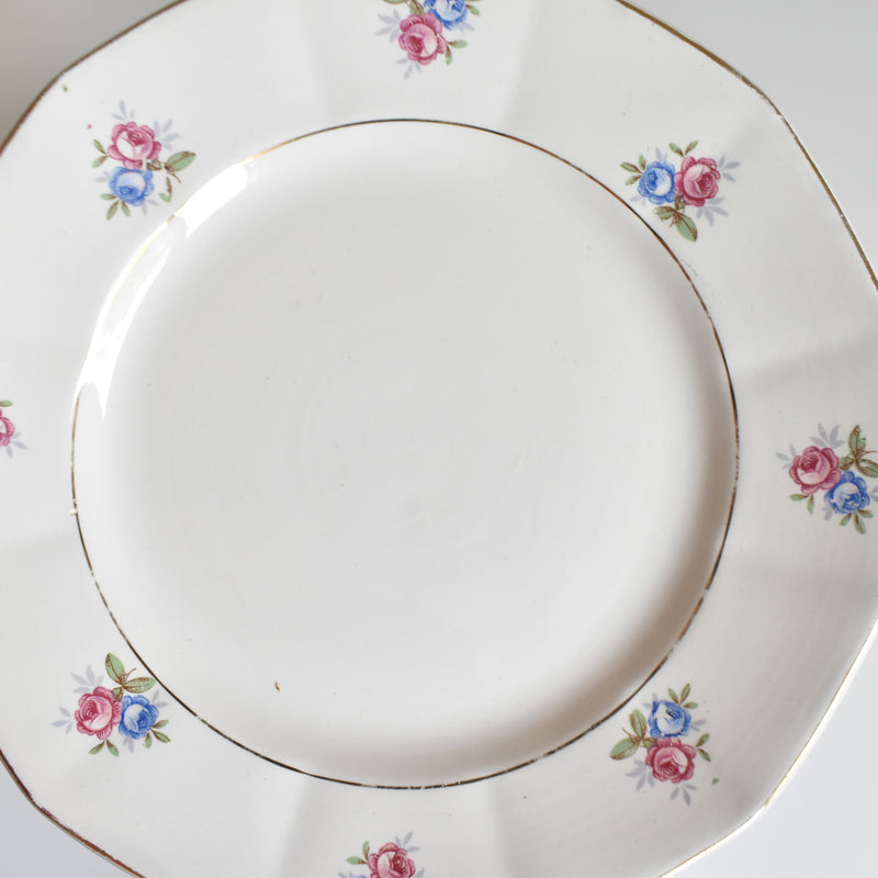 Vintage Dessert Plate Digoin & Sarreguemines 9123 F