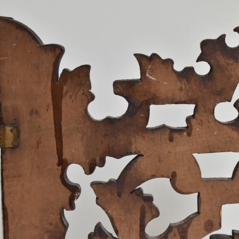 アンティーク　壁掛け　スモールシェルフ