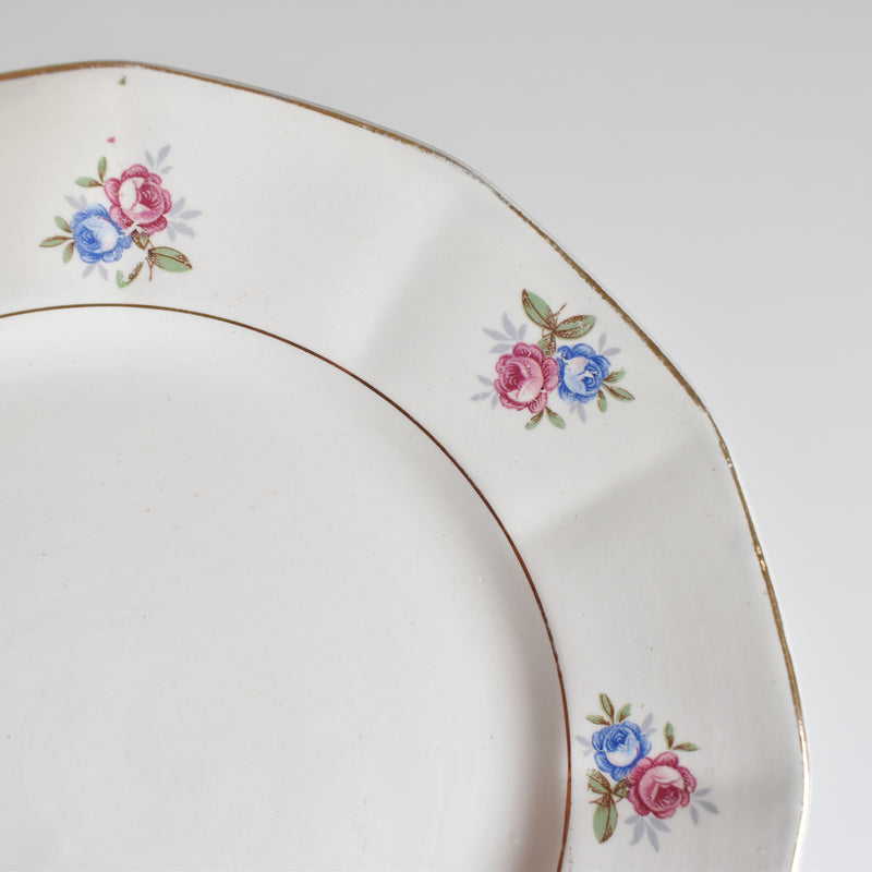 Vintage Dessert Plate Digoin & Sarreguemines 9123 F