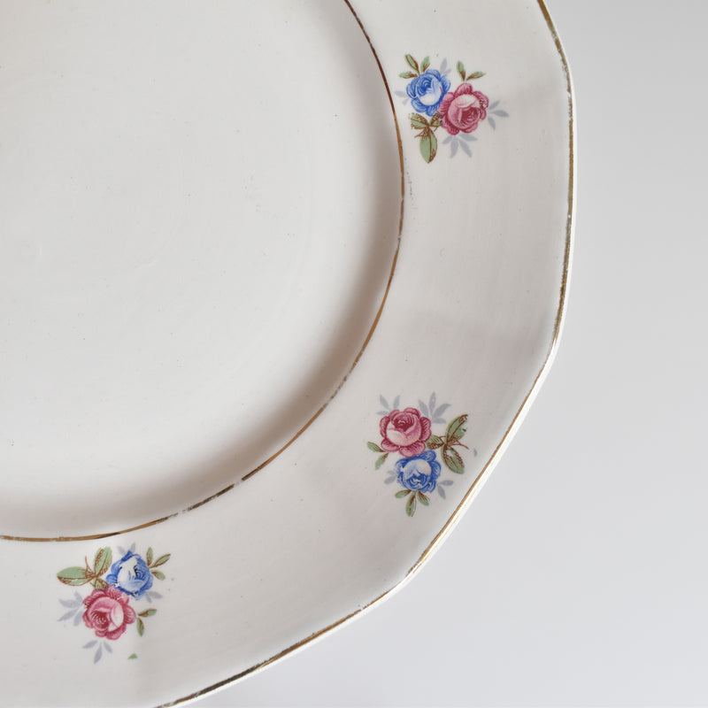 Vintage Dessert Plate Digoin & Sarreguemines 9123 F