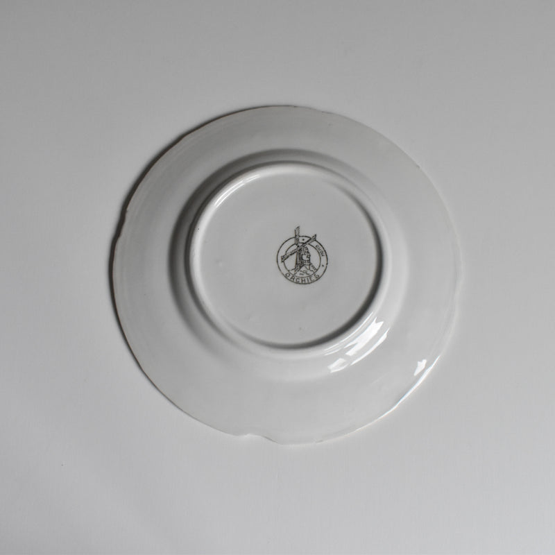 Antique Dessert Plate Orchies A