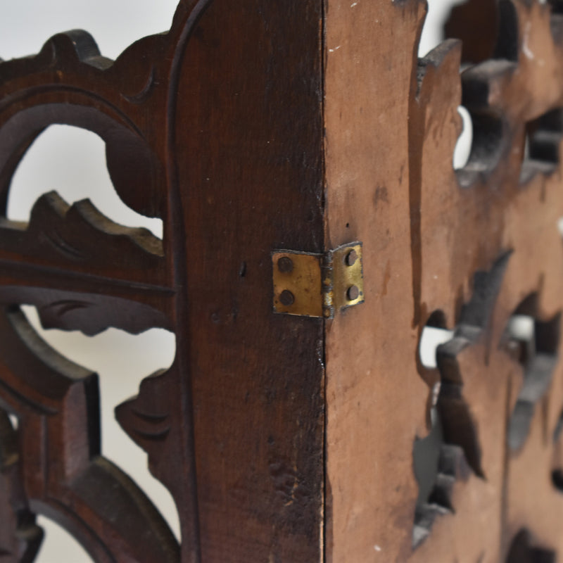 アンティーク　壁掛け　スモールシェルフ