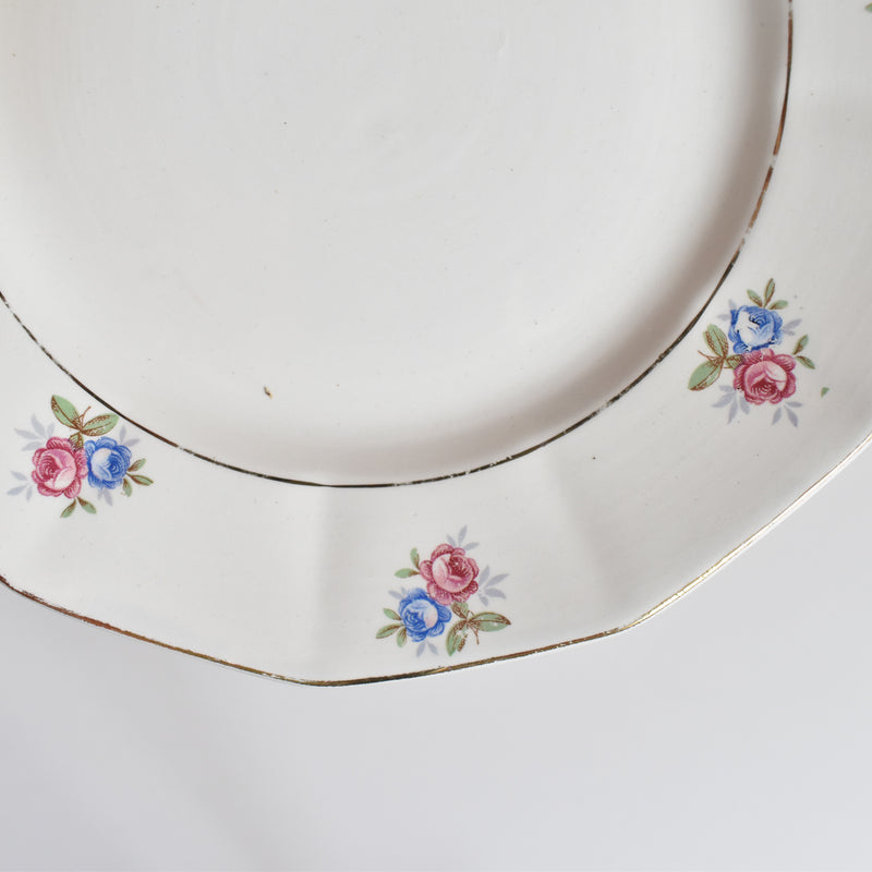 Vintage Dessert Plate Digoin & Sarreguemines 9123 F