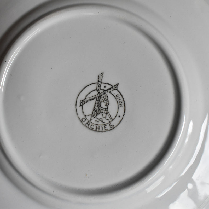 Antique Dessert Plate Orchies A
