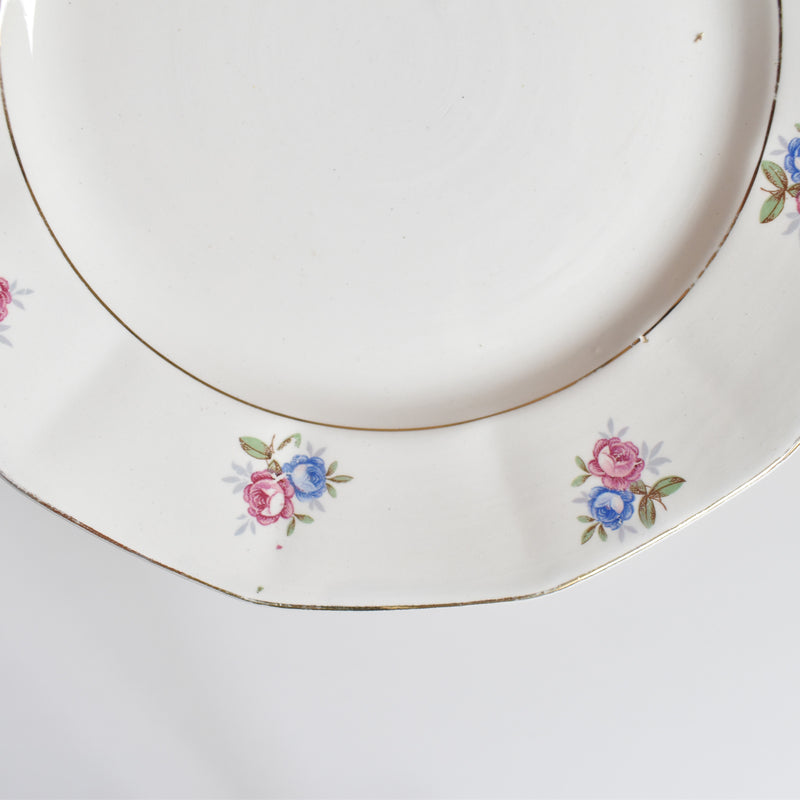 Vintage Dessert Plate Digoin & Sarreguemines 9123 F