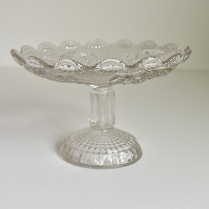 Vintage Glass Compote