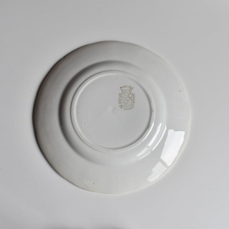 Antique Dessert Plate R&S Clairefontaine La Grammaire 12