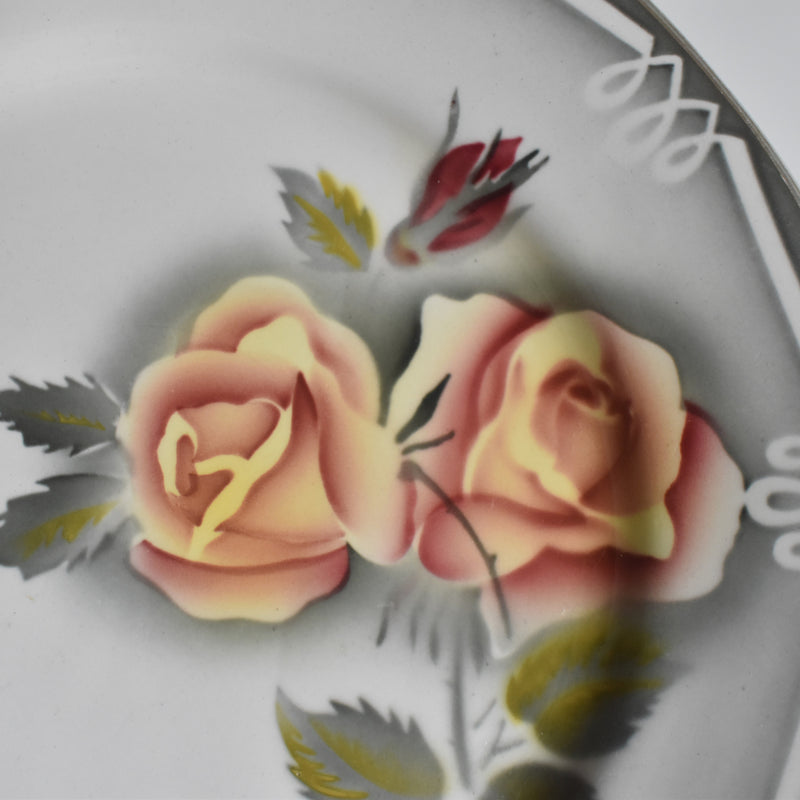 Vintage Plate Digoin & Sarreguemines Odile E