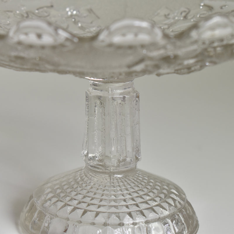 Vintage Glass Compote