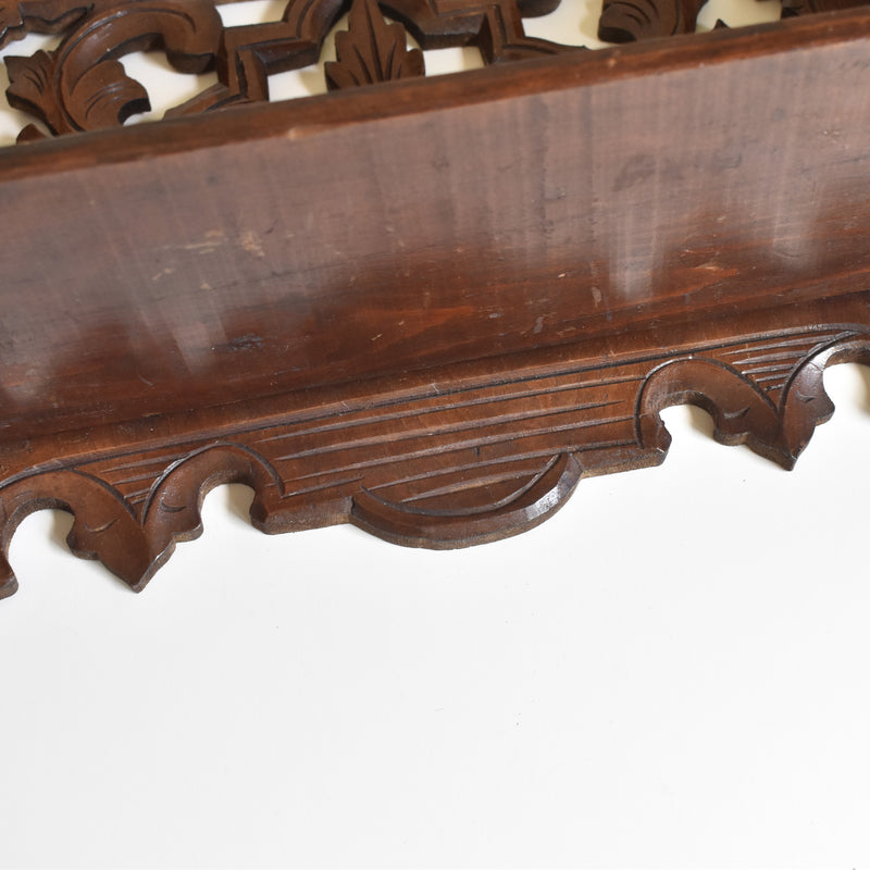 アンティーク　壁掛け　スモールシェルフ