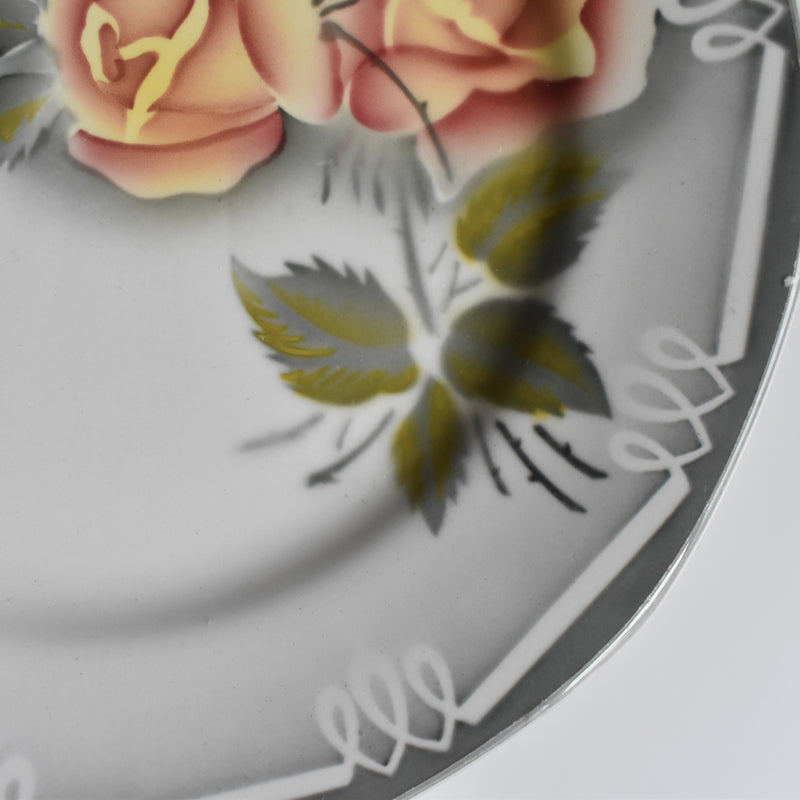 Vintage Plate Digoin & Sarreguemines Odile E