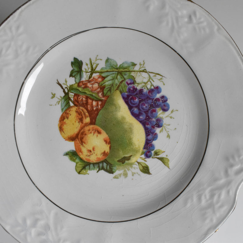Antique Dessert Plate Orchies A